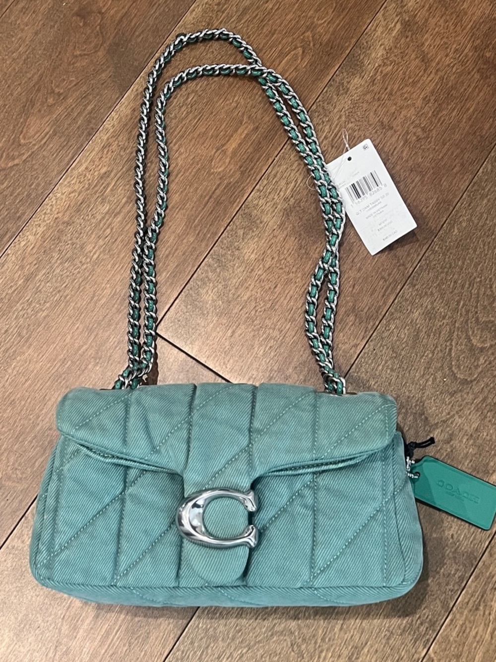 Coach Denim Tabby size 20